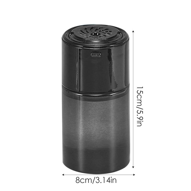 Autoparfüm Lufterfrischer USB Wiederaufladbare Duftölflasche mit Einstellbarer Konzentration Parfüm Diffusor für Autoinnenraum