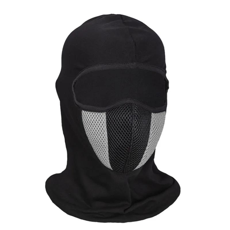 Motorcycle Balaclava Breathable Headgear Helmet Liner Windproof Sunscreen Motorbike Racing Cycling Sports Face Mask Men Women