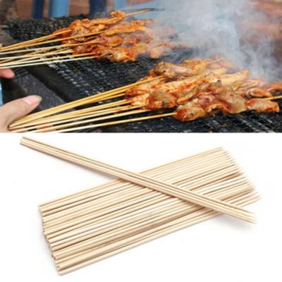50/100 Stück Einweg-Grill-Bambusspieße, Fleisch, Lebensmittel, Fleischbällchen, Holzstäbchen