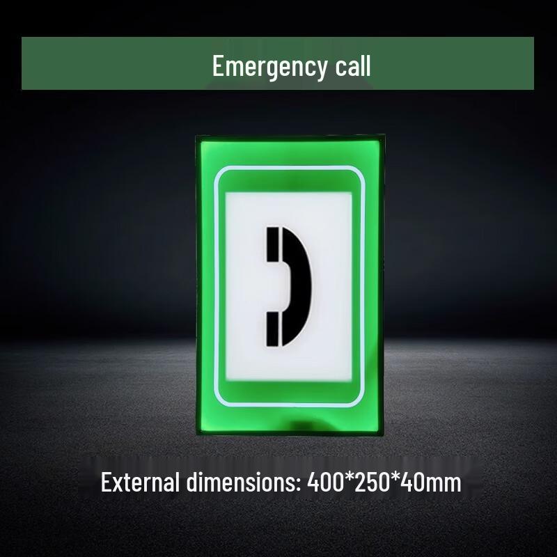 

Tunnel Evacuation Indicator Light Sign 1