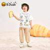 B.Duck Boys' Cooling Quick-Dry Short Sleeve T-Shirt