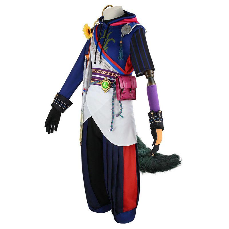 Tighnari Cosplay Costume, Light and Airy Cosplay Outfit for Games and Anime Performances, Complete Set of Tighnari Cosplay Costume