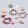 2025 Cute & Colorful Natural Shell Bracelet for Kids - Summer Accessory