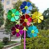1 Pc Colorful Windmill Cartoon 3D Pinwheel Home Garden Decoration Wind Spinner Whirligig Yard Decor Outdoor Kid Gifts