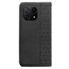 For Xiaomi Poco X6 Pro 5G/Redmi K70E 5G Wallet Phone Case Strong Magnetic Checkered Pattern Imprint Leather Flip Cover