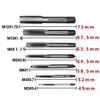 7-Piece Bearing Steel Square Shank Straight Flute Tap Set (M3-M12)