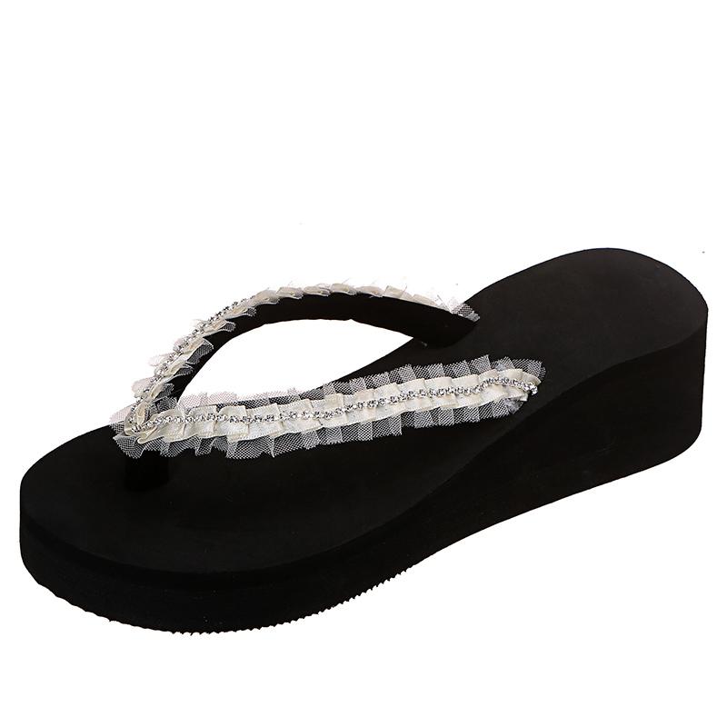 Fashion Women Slippers Summer Wedges Sandals Beach Home Slippers Women Flip Flops Memory Foam Shoes Casual Slides Women Zapatos De Mujer