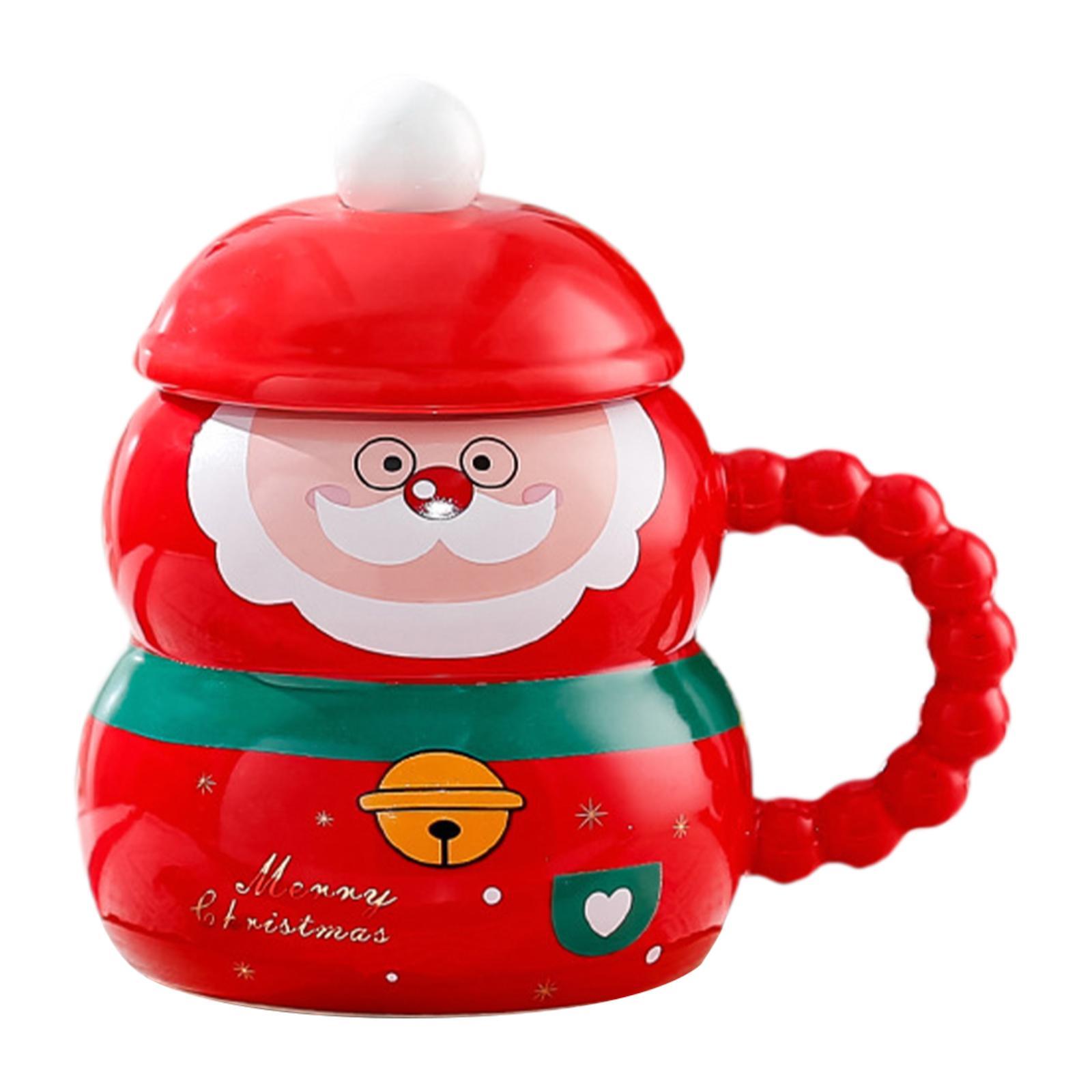 

Подарочная рождественская кружка для кофе, легкая чашка для воды, многоразовая, для ежедневного использования, для кухни, горячих или холодных напитков, для ресторана, подарок на день рождения