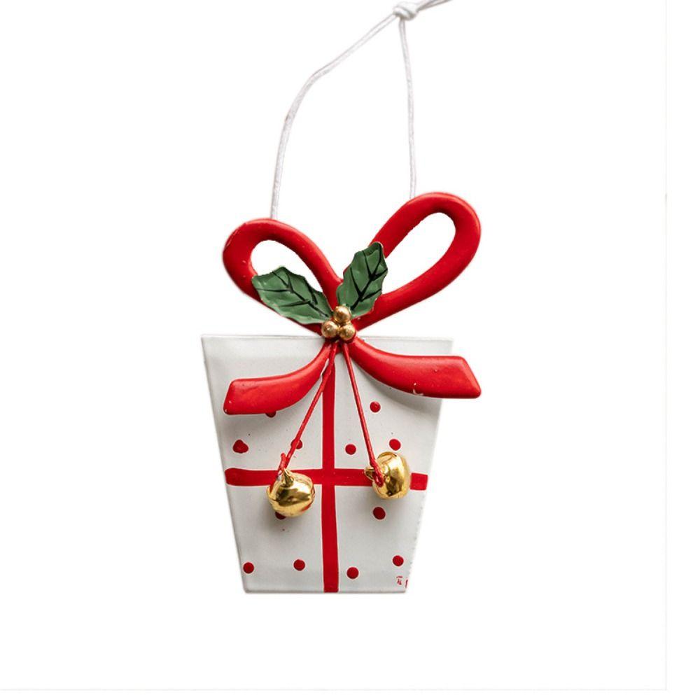 Nordic Style Christmas Five-pointed Star Pendant Snowflake Pendant  Party