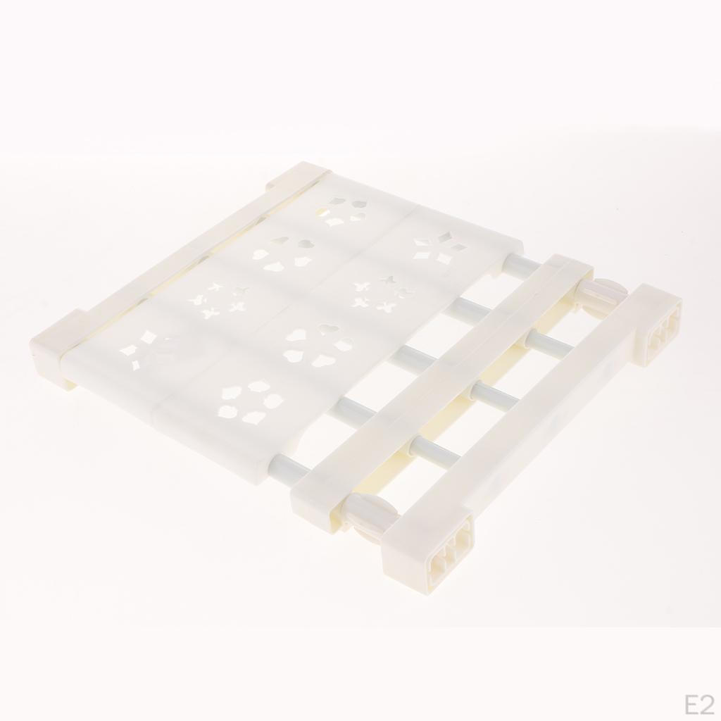 Closet Separator Storage Rack, Wardrobe Layered Board, Shelf Length Stretch 0cm, Kitchen