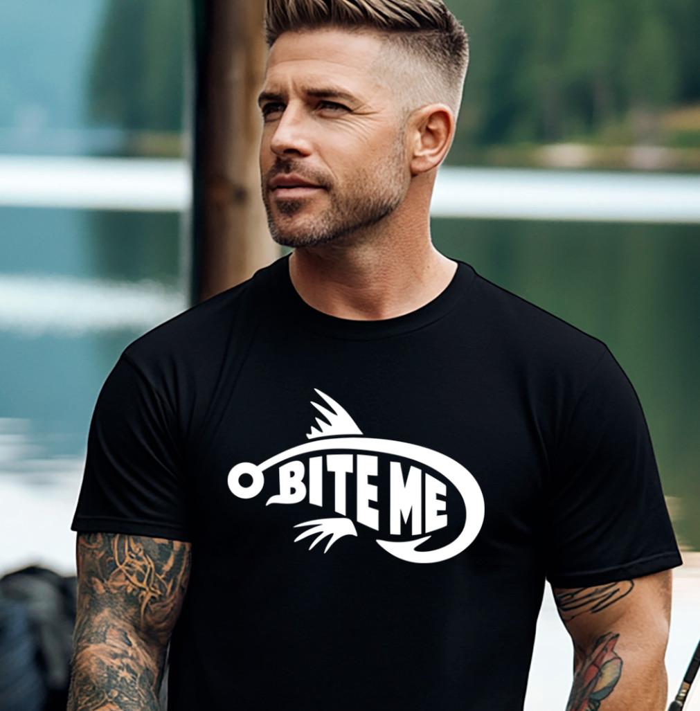 Fishing T-Shirt Mens Womens Tees Top Fishing Gift For Him Humor Fisherman Funny Fishing T-Shirt Mens Womens Tees Tops XL