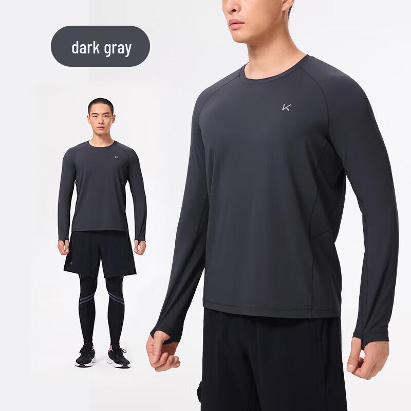 

Keep Men s Long Sleeve Performance Crew Neck Top M