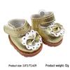 Cotton Doll Princess Shoes for BJD 22cm Dolls - 8 Points Leather, 3.6cm Size