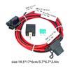 Professional Fuel Pump Relays Set Long Wires High Performances Terminals Universal Waterproof 30247 for 12V System Truck