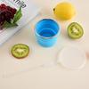 New Portable Silicone Folding Water Cup Outdoor Heat Resistant Telescopic Collapsible Foldable Mug With Lid For Travel Camping
