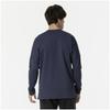 Mizuno Training Wear Soft Dry Long Sleeve Sweat Absorbent Quick Drying 32MAB029 Pageant Blue T-Shirt UPF50+ Men's