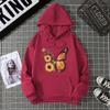 Winter Women's Hoodie Solid Color Print Unisex Style Double Pockets Sweatshirts Outerwear Plus-Size Women's Clothing