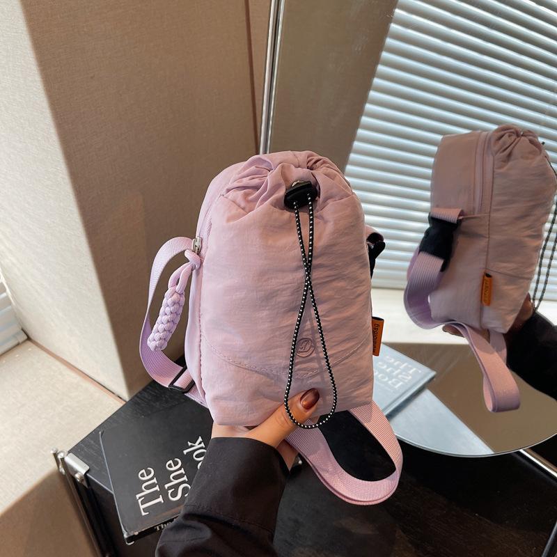 Mobile phone bag women's small satchel summer mini water cup kettle bag men's lightweight sports messenger bag
