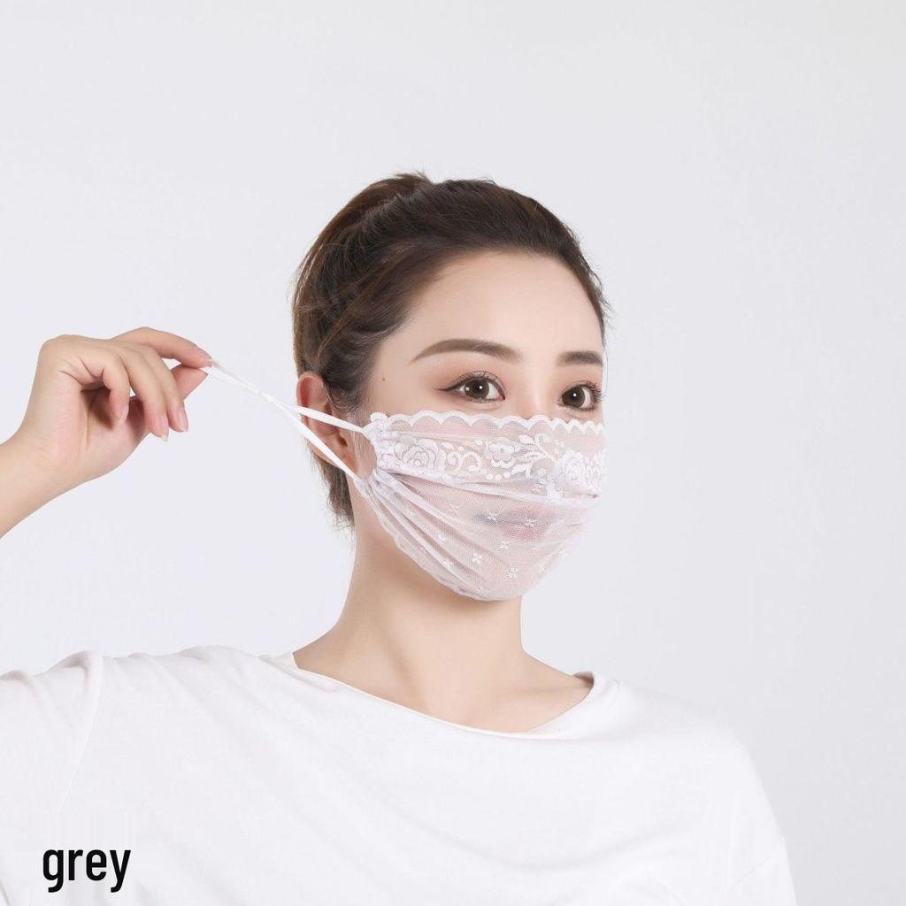 Women's Breathable Summer Mesh Sun Protection Face Mask