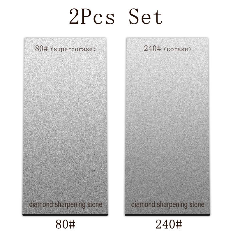 2/3/5Pcs Set Diamond Sharpening Stone Grit 50~3000# Kitchen Whetstone Have Base Ultra-high grinding power Sharpeners Polishing