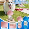 Garrafa de Água Portátil para Viagem de Animais de Estimação - Dobrável 2 em 1 Copo de Água e Comida para Exterior Para Cães e Gatos,