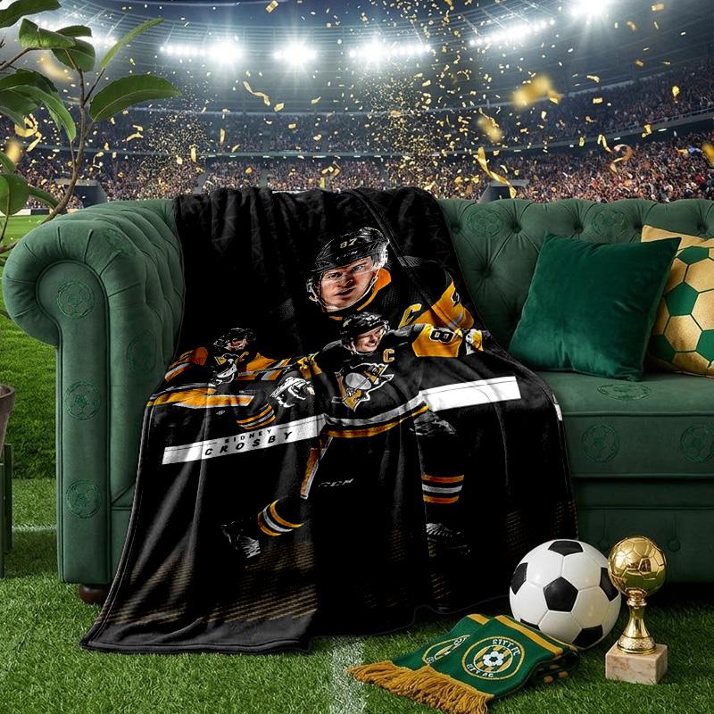Crosby erreicht Wirft Decke Flanelldecken Plüsch für Sofa Bett Geschenke für Männer Frauen Reise Picknickdecke Weihnachts-Fan-Geschenke