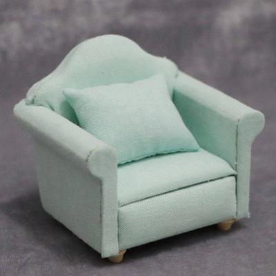 1:12 Miniatur Weiches Einzelsofa Für Puppen Mini Möbel Spielzeug Für Mädchen Geschenk