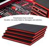 4pcs Tool Box Foam Inserts 19.69x15.75x1.38in Cuttable Toolbox Polyethylene Foam Sheet for Toolbox Hard Case Toolbox Drawer