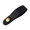 2Pcs Leather Guitar Headstock Tie Strap Hook with Metal Buttons Guitar Neck Strap Acoustic Electric Guitar Accessory