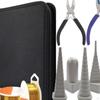 Wire Looping Tool Set 6 in 1 Bail Making Pliers Durable DIY Craft 4Pcs Quilling Borders for Jump