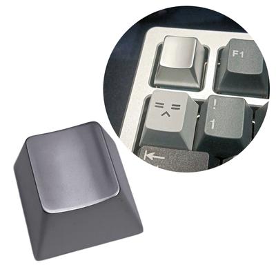 Metalowa nakładka klawisza ze stopu cynku, wysokość R4, pusta, metalowe nakładki klawiszy, 1 sztuka, do personalizacji klawiatury mechanicznej