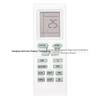 English Remote Control for Gree Wall-Mounted and Central Air Conditioners, Model YBOF2