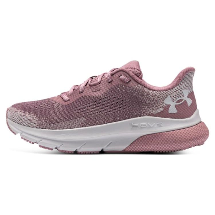 Under Armour Women s HOVR Turbulence 2 White Pink Elixir 3026525-600 38.5