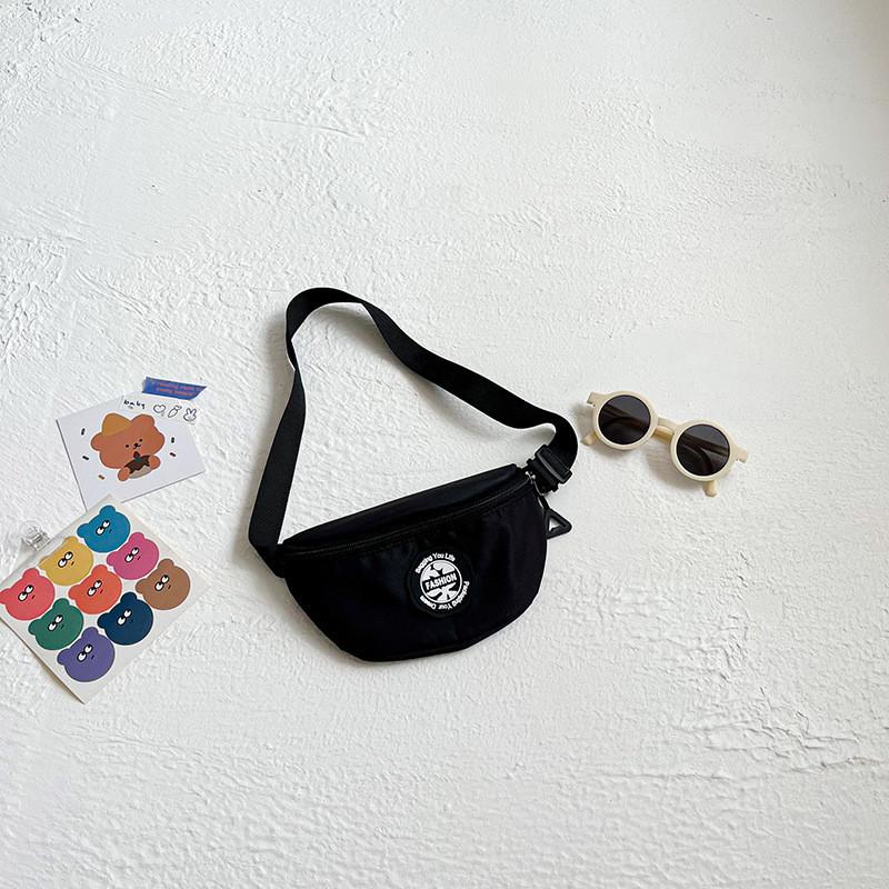 Boys Chest Crossbody Bag Trendy Printed Coin Purse Versatile Small Bag Waist