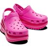 Clogs Crocs pink fluo