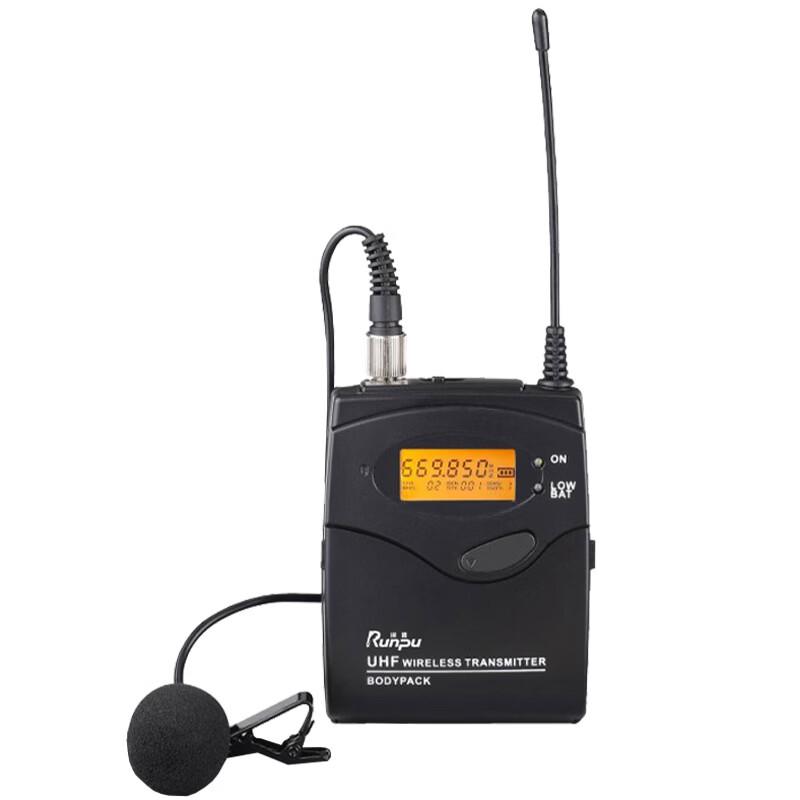 Runpu Professional UHF Wireless Dual Lavalier Microphone System (CN version)