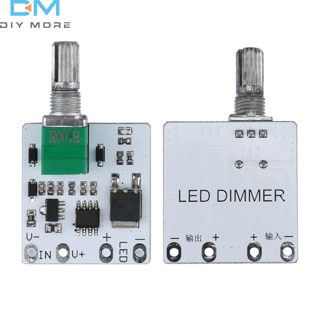 LED Constant Voltage Dimmer Module Light Strip Switch Board 12V 24V Brightness Adjustment Advertising Word Light Box No Flicker