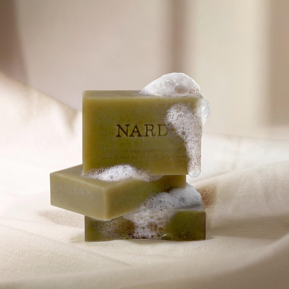 NARD Heartleaf Soap 100g × 2 + Foaming Net_for Sensitive Skin
