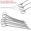 Edelstahl Harnröhrenkugeln Sounding Massagegerät Insert Katheter Penis Plug Harnröhren Dilatator Männlicher Schwuler Stimulator Sexspielzeug für Männer