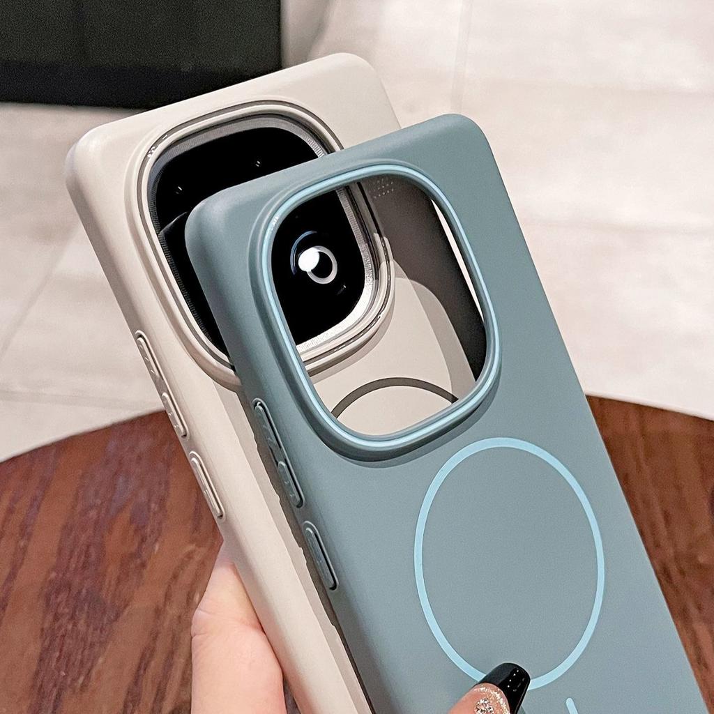Suitable for iQOO 15Ultra soft skin feeling magnetic mobile phone case Z11Turbo matte PC hard case x300 light and thin