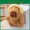 Toy Capybara Plush Keychain Backpack Charm Stress Relief Gift For Kids Teens