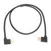 Displayport Cable 1.4 32.4Gbps 90 Degree Right Angle DP Male to DP Male Cable Support 8K 60Hz 4K 144Hz 2K 165Hz