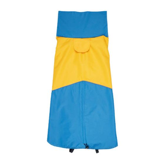 

Pet Rain Jacket Traction Hole Design Reflective Strip Inner Keep Warm Windproof Jacket 2XS жовтий