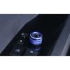 Alloy Blue Rearview Mirror Adjust Knobs Ring Cover for Toyota Corolla -