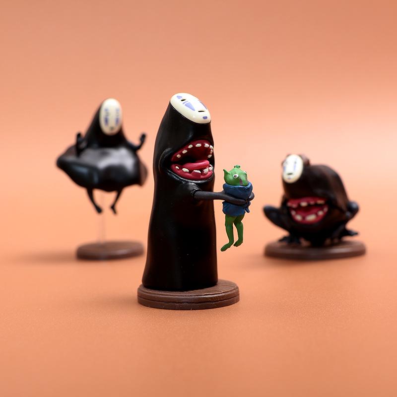 6 Styles Spirited Away No-Face Man Mini Doll Blind Box Figure