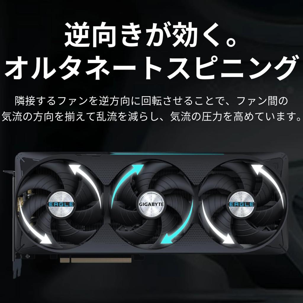 GIGABYTE NVIDIA Geforce RTX5070Ti Graphics Card with 16GB GDDR7 RAM Domestic Authorized Distributor Product (GV-N507TEAGLE OC-16GD) -