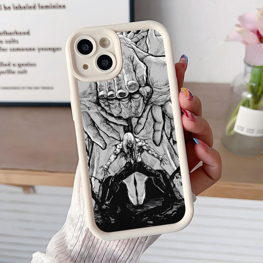 

Чехол для телефона JJK Махито для iPhone 17 16 15 14 13 12 11 Air Pro Max Plus Белый Мягкий ТПУ Ударопрочный Чехол iPhone 15