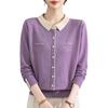 Stylish Knitwear for Middle-Aged & Elderly Women: Spring & Autumn Fashionable Loose Tops