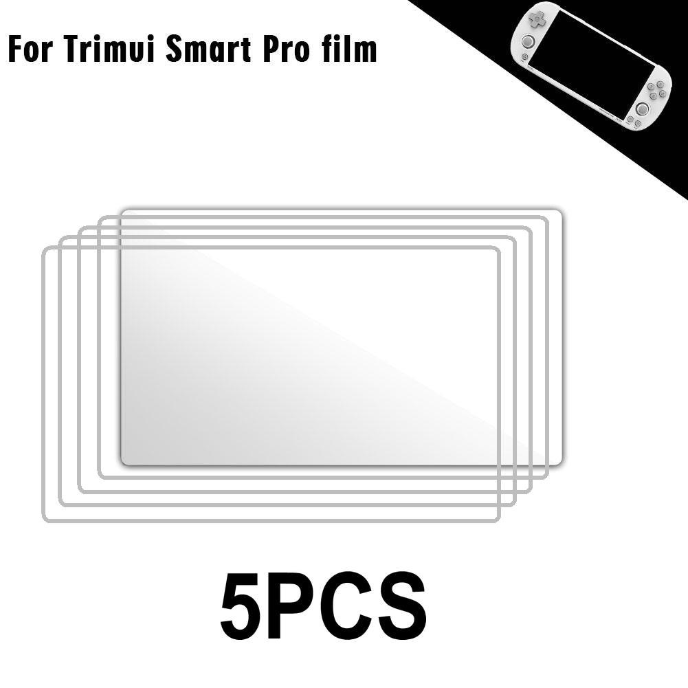 1/5pcFor Trimui Smart Pro Screen Protector HD Soft PET Protective Film Dust and Scratch Resistant Handle Display Parts Accessory
