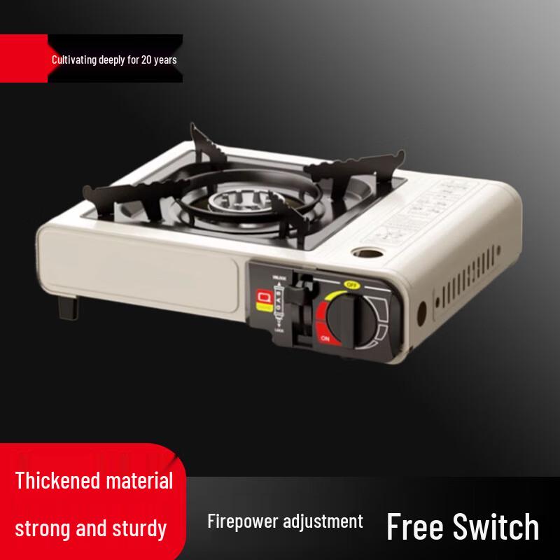 Beifu Portable Camping Cassette Stove with Grill Kit